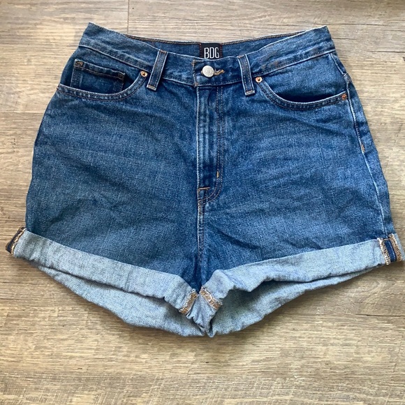 BDG Pants - •High Rise Mom Shorts•